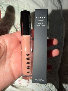 LORAC Alter Ego Lip Gloss — Nude Peach